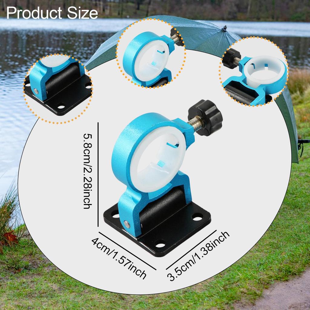 2 Pieces Foldable Ing Umbrella Holder Accessory Box Fixing Bracket