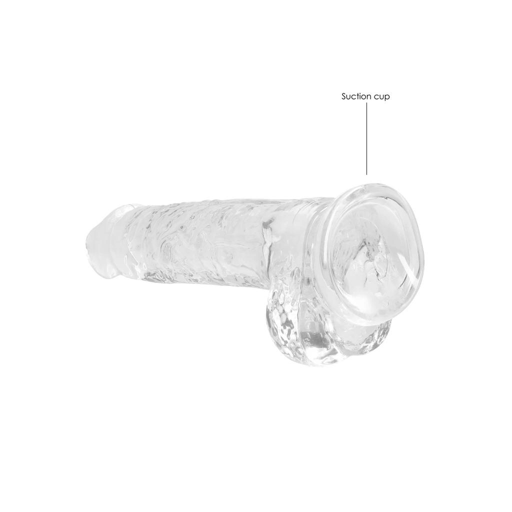 RealRock - Realistic dildo with testicles 21 cm