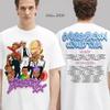 Trendiges Chris Brown Stadion Welttournee 2025 20 Jahre Chris Brown Anime T-Shirt Unisex T-Shirt