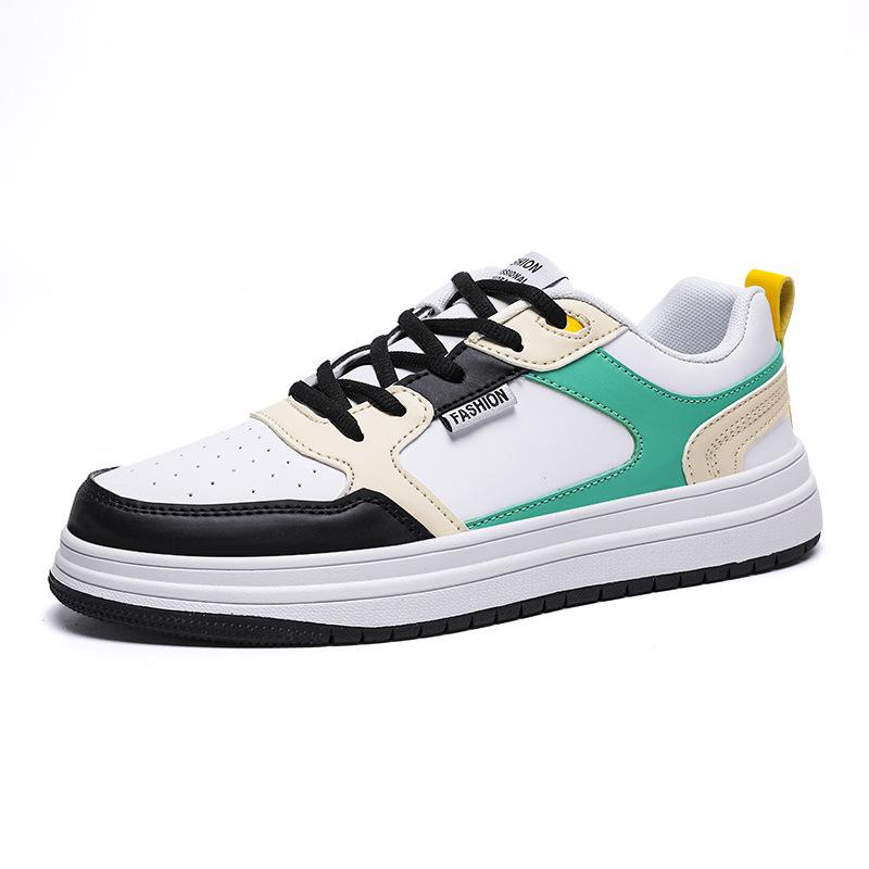 Large board shoes youth sports low-top sports shoes trendy leather casual men's shoes