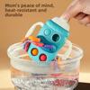 Baby Pull And Grip Toy With Soft Silicone Material For Infant Hand Development