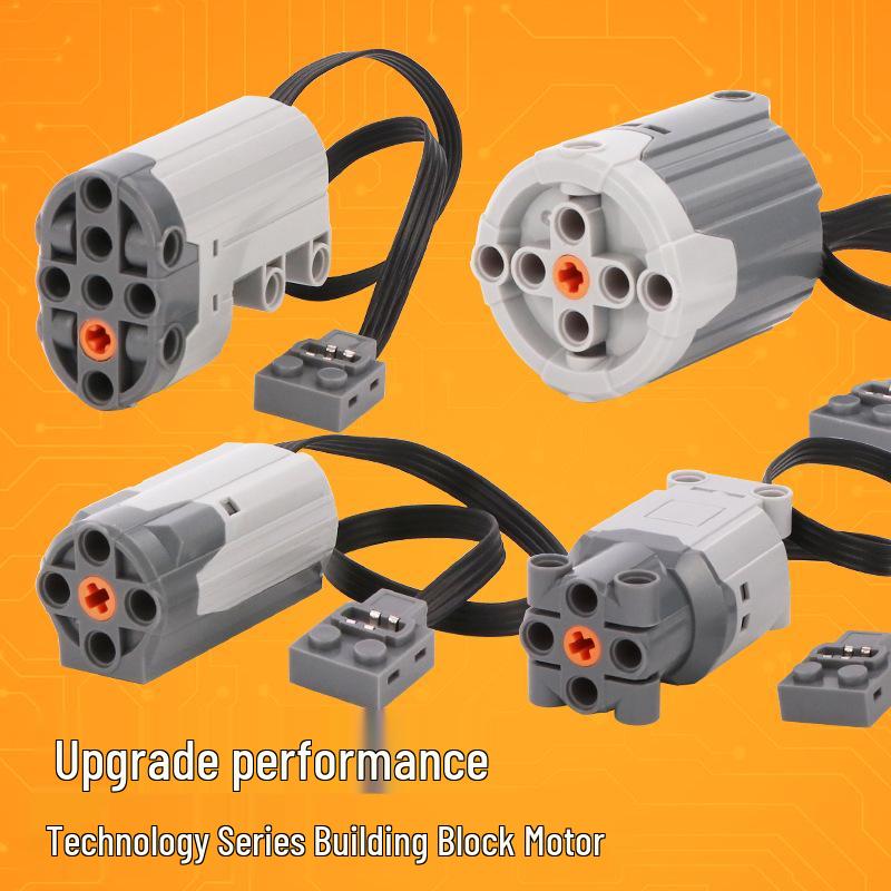 Compatible Servo Steering Motor for LEGO Technic MOC Building Blocks