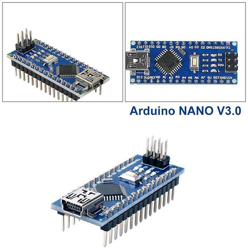1/2ks 16MHz 5V Mini USB pájený Nano V3.0 kompatibilní modul mikrořadiče Atmega328P pro CH340G