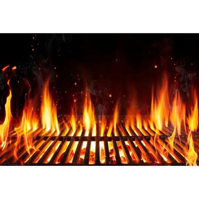 

Різдвяний фон для каміна Фотографія Вінтажна арка Цегляна піч Полум я Домашня вечірка Прикраса Студійний фотофон 120x80cm