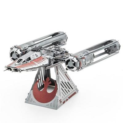 ALKULBARM Spacewar Metalowe Puzzle: Myśliwiec Y-Wing Solo - Edycja Kolorowa