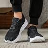 Wide-Footed Large-Size Men'S Shoes Sports Fly-Woven Mesh Shoes Breathable And Lightweight Soft-Soled Travel Walking Shoes Men
