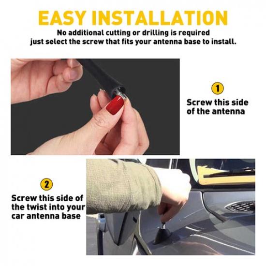 Car Aerial Signal Antenna Radio For AM/FM Journey Dodge Inch 2010-2017 9" Long L