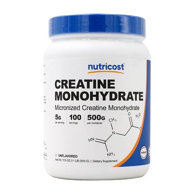 Kreatin-Monohydrat-Pulver, unaromatisiert, 5000 mg, 1,1 lb