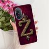 For Huawei Nova 9 Case Nova 9 Pro Initial Letter Printing Soft Silicone TPU Phone Fundas for Huawei Nova 9 SE Nova9 Back Cover