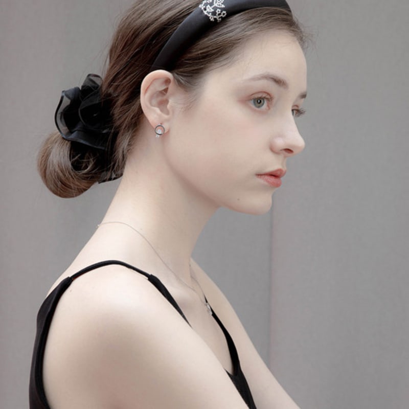 Jean Paul Clarisse Jean Paul Blanche Stone Symbol Hairband JP-22-082HB