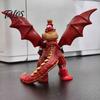 Utsökt Juldekoration för Fönster Santa's Dragon Riders Prydnadssamling, Tomten Rider Nyhet Julgransdekorationer Julprydnad, Festlig