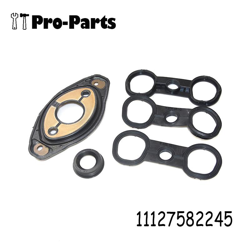 11127582245 New Valve Cover Gasket Kit for BMW N52 E60 E82 E88 E90 E91 E92 E93 X3 X5 Z4 3.0L 11127552280 11127559699