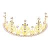 Koreanischer Brautschmuck Kinderkrone Highlight Perle Kuchenkrone Backdekoration Kopfschmuck
