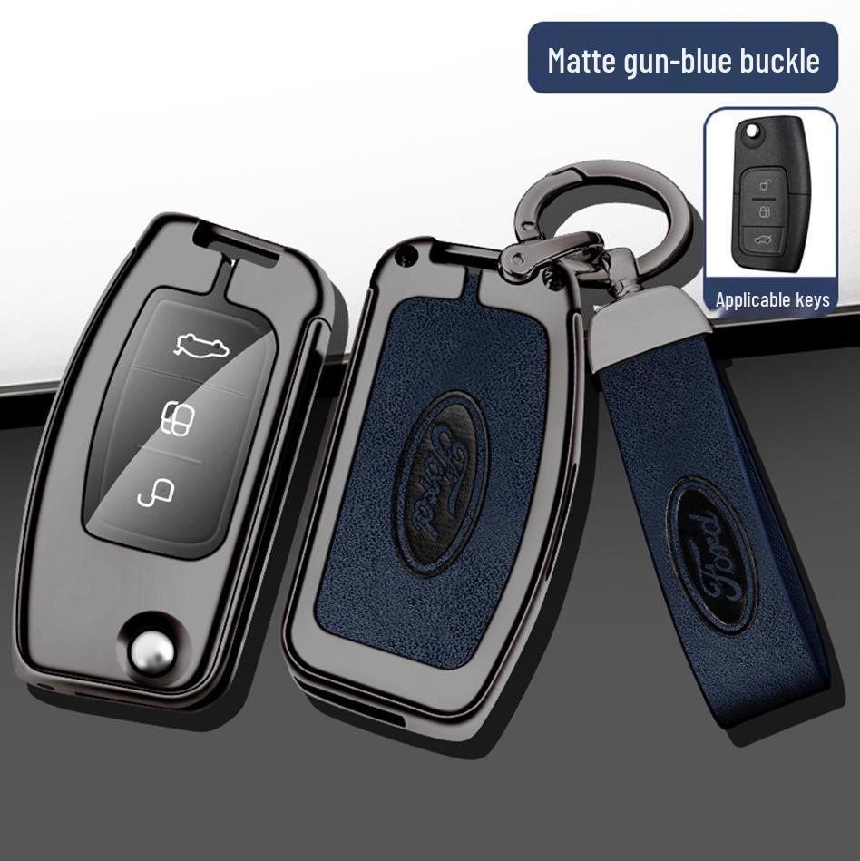 Ford Key Case Compatible with Mondeo, Edge, Explorer, Focus, EVOS, Escape