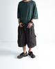 ANGLAN Structural Cargo Half Pants - Charcoal