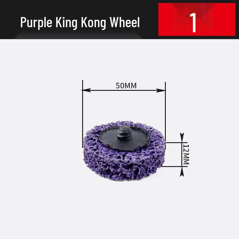 Mansha Rui Black King Kong Grinding Disc for Metal, Rust & Paint Removal, Blue Orchid Purple