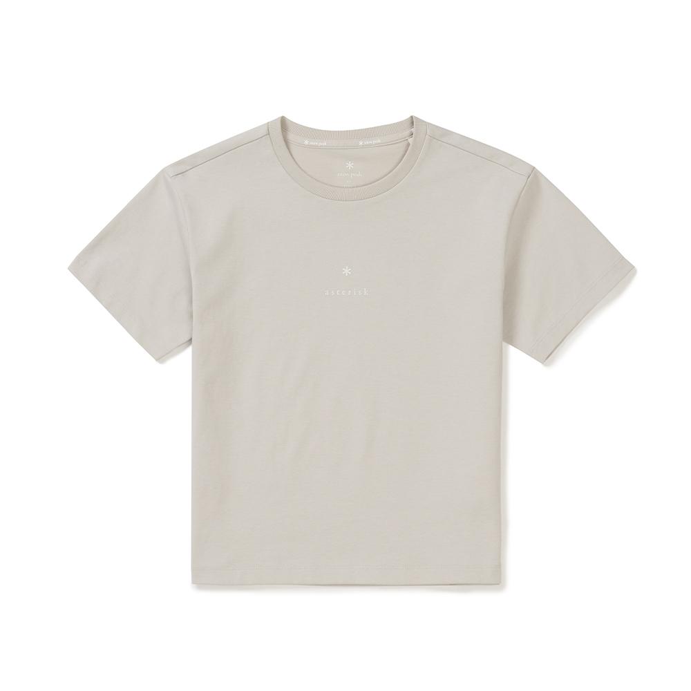 SNOWPEAK Kids Aerocool Asterisk Short-Sleeve T-shirt Sand Beige (S25MKFTS97)