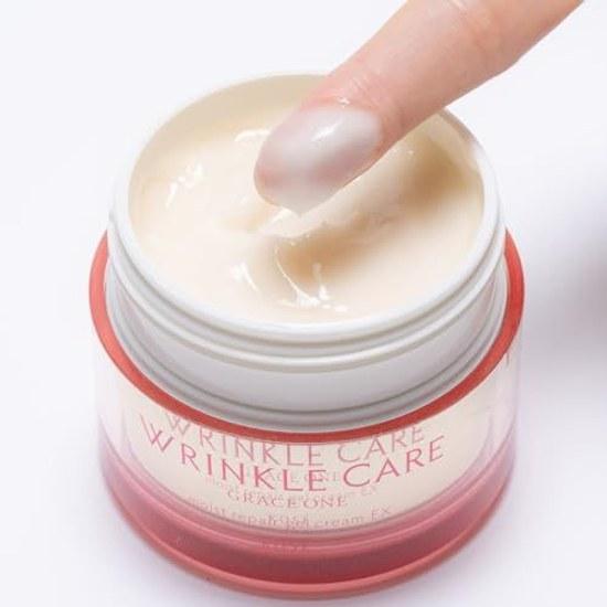 KOSE Grace One Wrinkle Care Moist Repair Gel Cream EX Refill All-in-One Improvement 90g Bonus Countermeasure Quasi-Drug