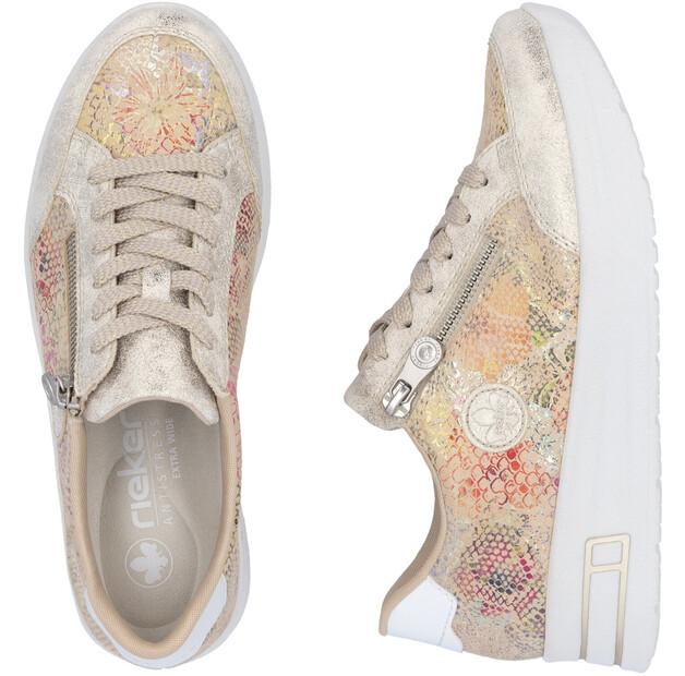 Damen-Halbschuhe Rieker Aleria scamo beige