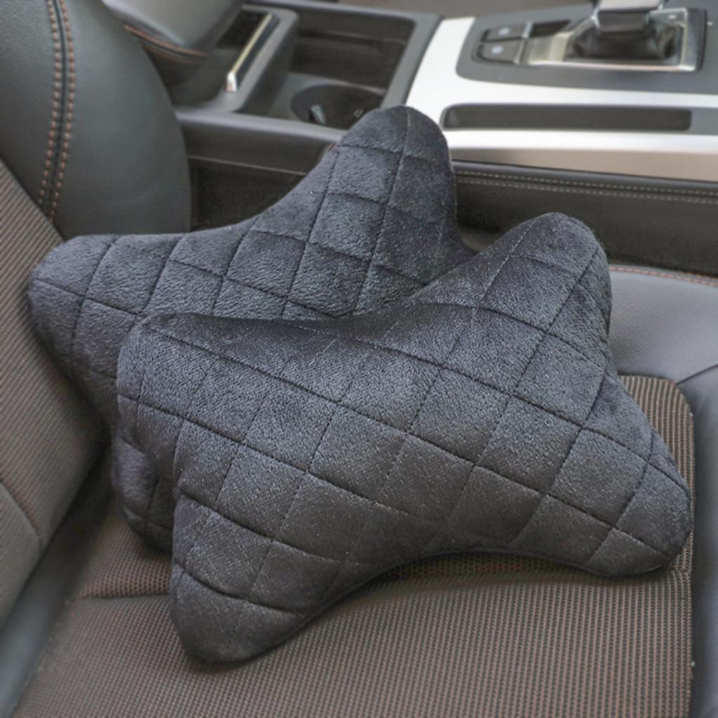 Car Pillow, Neck Pillow, Car Headrest, Plush Quilted Car Seat Pillow, Car Cervical Spine Pillow, Car Car Supplies