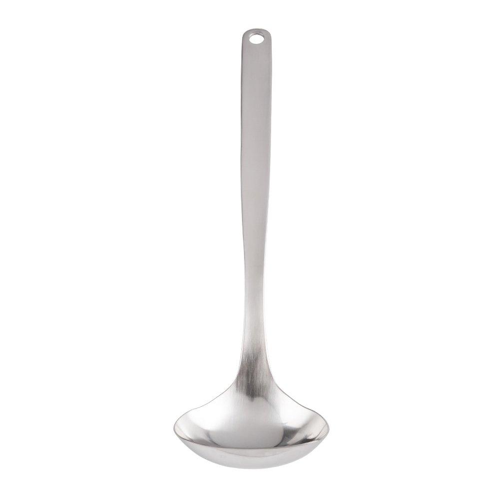 

Sori Yanagi Kitchen tools designed with simplicity and ease of use in mind Tsubame Sanjo Stainless steel ladle M Integrated molding for easy cleaning