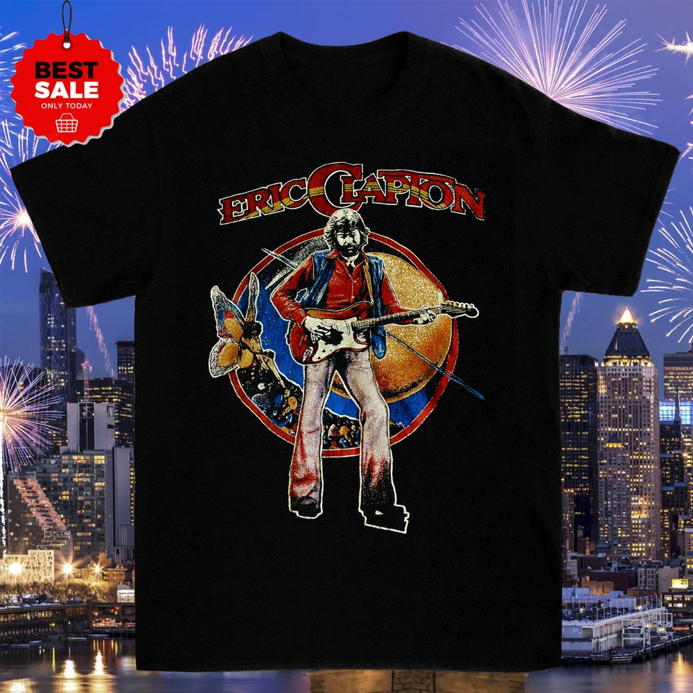 

Eric Clapton Shirt Short Sleeve Black S4XL TShirt Unisex T-Shirt XL