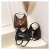 Simple Faux Leather Tote Bag New Commuter Shoulder Bag for College Students