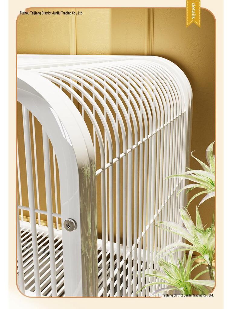 Indoor Pet Cage with Toilet for Medium to Large Dogs: Suitable for Border Collies, Labradors, and Golden Retrievers