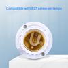 E27 Motion Sensor Lamp Holder LED Light Bulb Socket Adapter PIR E27 Lamp Base For Stair Garage Hallway Balcony