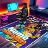 Custom Name Personalized Five Nights At Freddy's Print Carpet, Versatile Home Decor Rug, for Playroom, Apartment, Balcony, Entryway, Hallway Gift