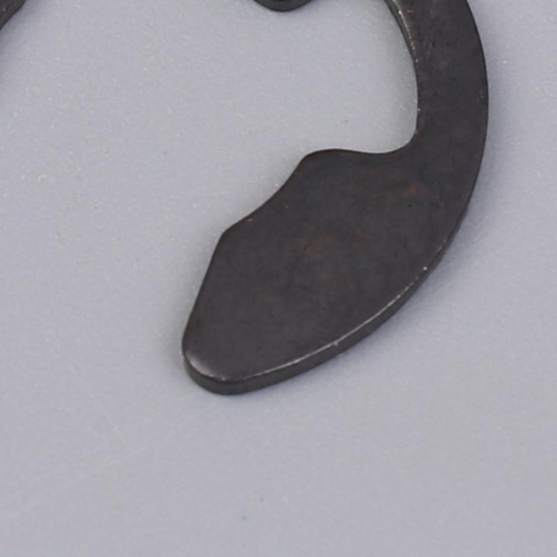 120ks Sada černých nerezových pojistných kroužků Snap Ring E-Clip Podložka Sortiment Pro upevnění hřídele M1.5-M10