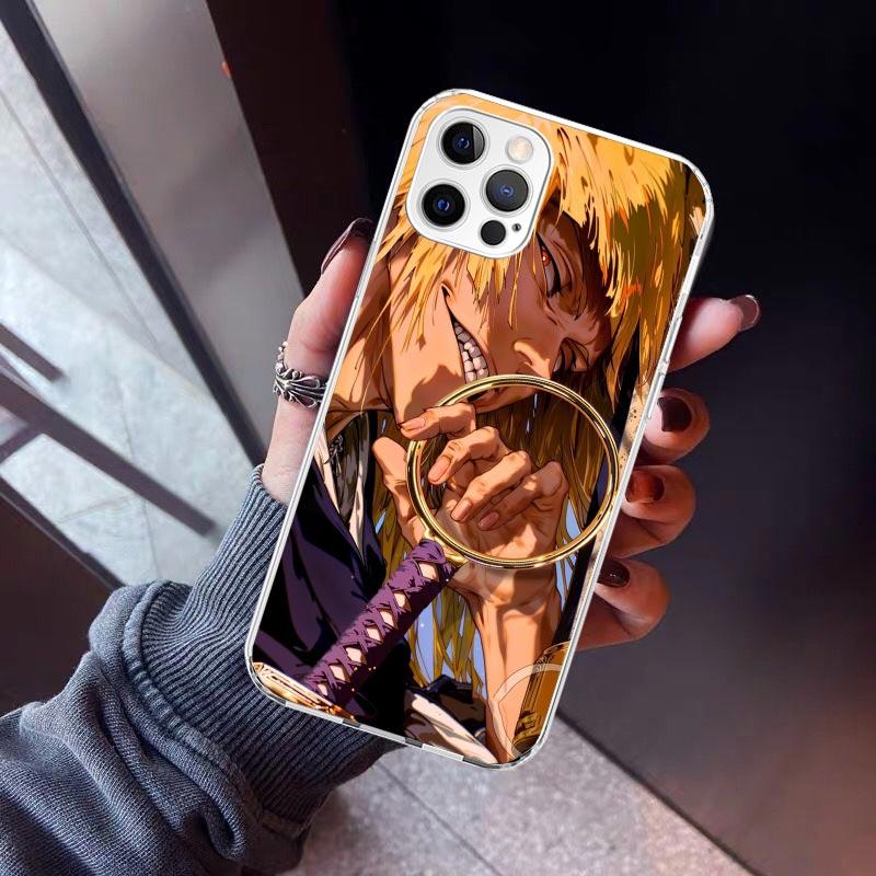 Bleach Shinji Hirako Phone Case For iPhone 17 Air 16 15 Pro Max 14 Plus 13 Mini 12 11 Cover 7 8 SE Silicone Shell Print Fundas 1