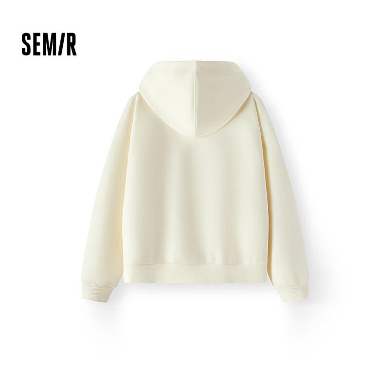 

Semir Women s Hooded Embroidered College Style Jacket M