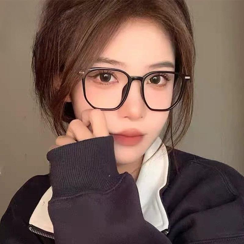 High Definition Anti Blue Light Leopard Print Oversized Reading Glasses Far Sight Eyeglasses New Presbyopic Eyeglasses for Woman0-+4.0