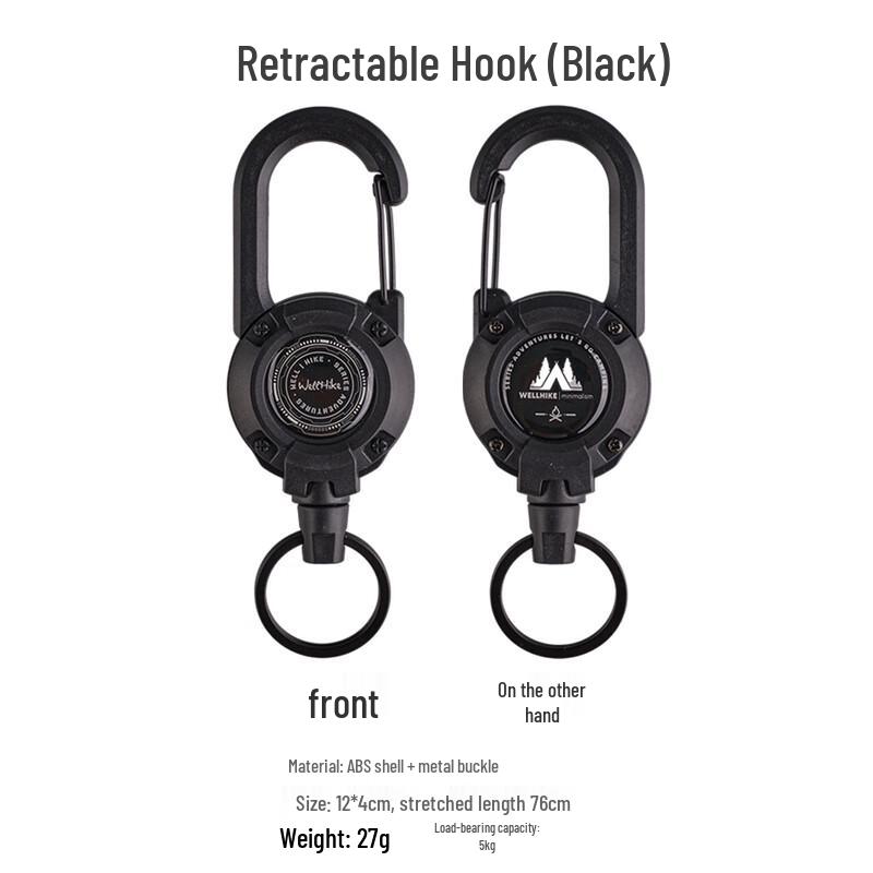 

Junkaiwei Tactical Retractable Keychain