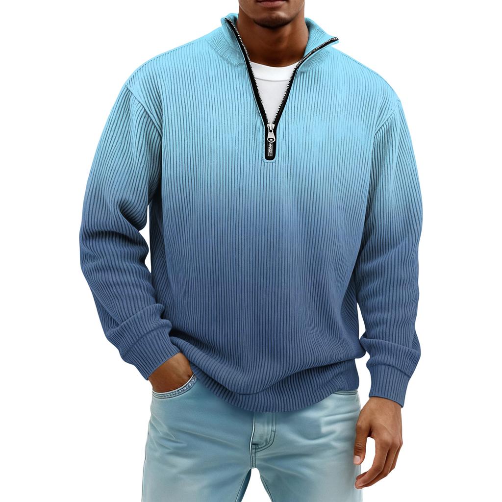 Herren 1/4-Zip Kapuzensweatshirt