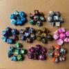 70 Stück 10 Farben Polyedrische Würfel Acryl Mehrseitige Würfel Rollenspiel Würfel für Tabletop Spieler Einfach zu bedienen