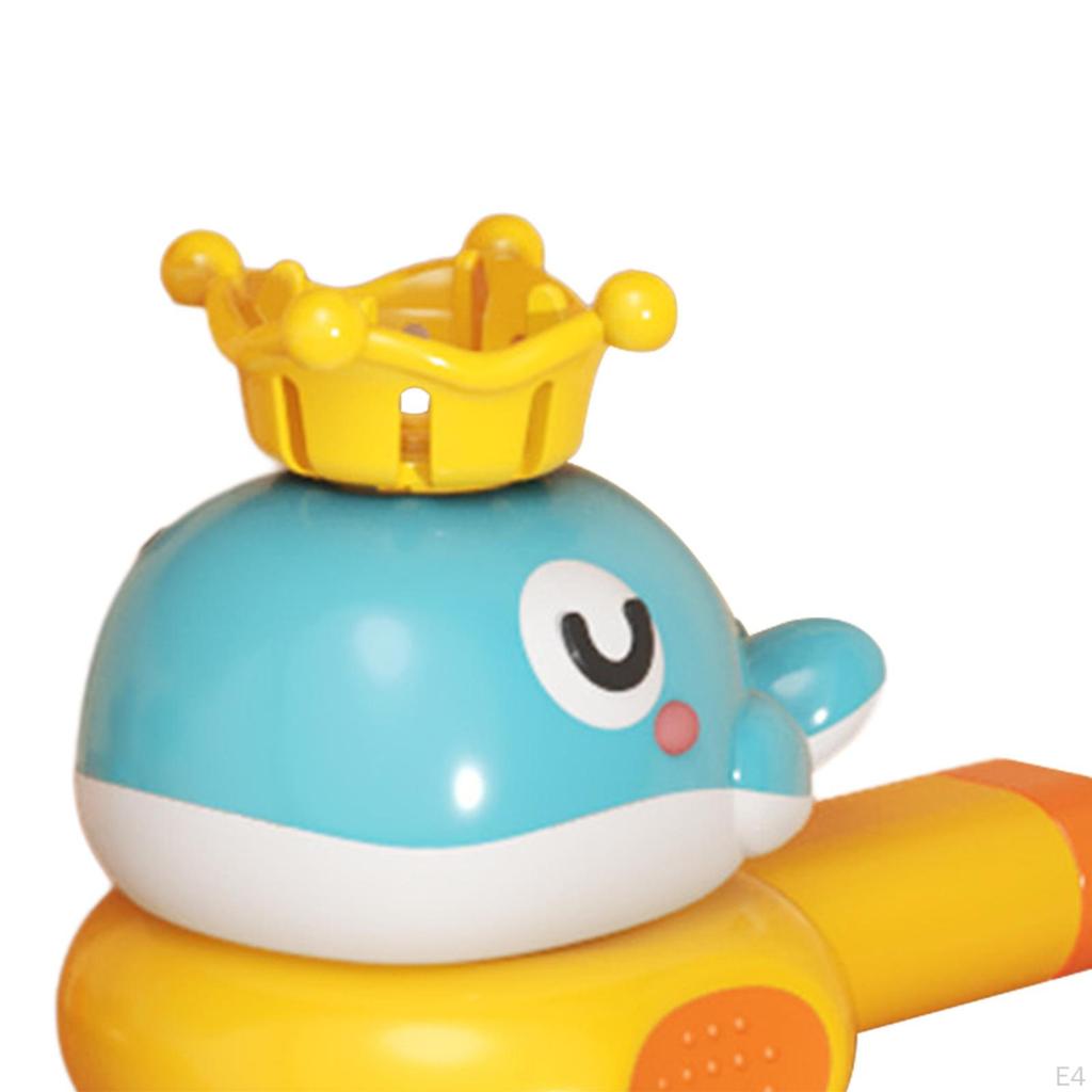 2 in 1 Floating Blowing Toy Travel Car Musical Party Favor Baby Small Speaker Toy,