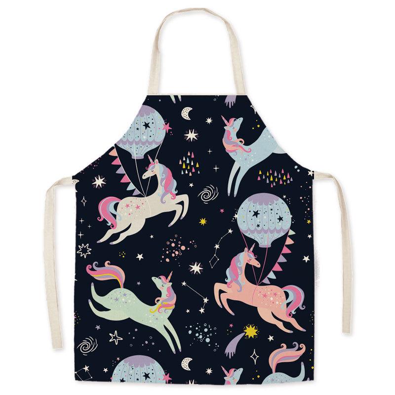 Apron with Logo for Supermarkets, Kitchens, and Milk Tea Shops