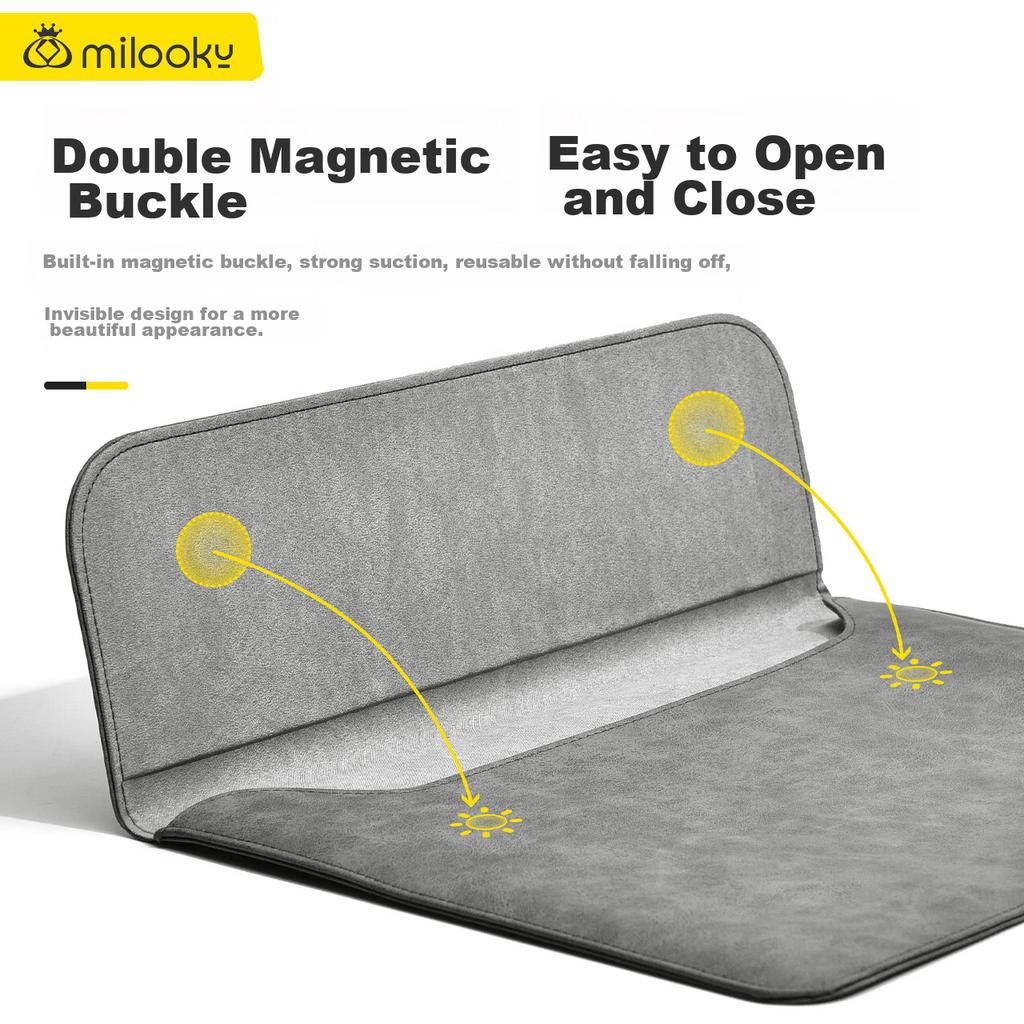 Milooky Laptop Sleeve for Apple MacBook Air/Pro 13.6, Compatible with Macbook Neo13