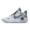 KD Trey 5 IX Cushioning Abrasion Resistant Impact Resistant Super Light Mid Top Basketball Shoes Unisex Light Gray CW3402-011(Team529-)
