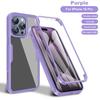 For iPhone 16 Pro Max 360 Full Body Screen Protector Transparent Case For iPhone 16 Pro 16E 16Plus Phone Cover
