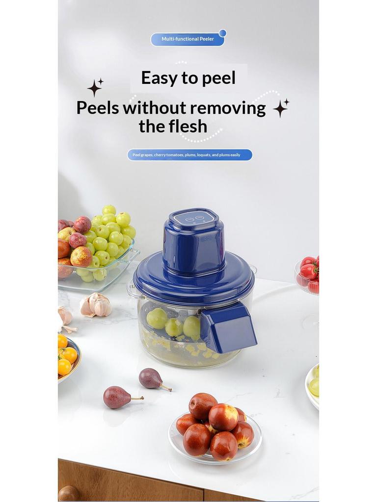 Automatic Fruit, Vegetable & Garlic Peeler Machine