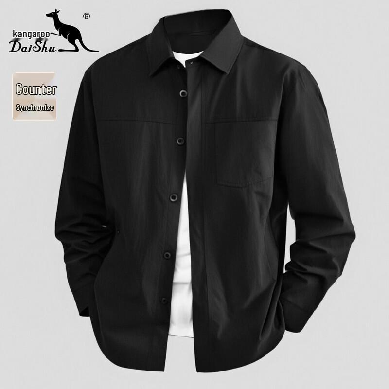 Men s Tech Fabric Casual Work Shirt Jacket 50