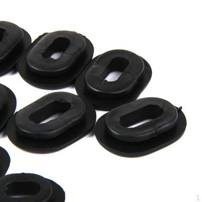 36x Oval Gummi Seitenabdeckung Tüllen-Set für Motorrad CG125 Motorrad