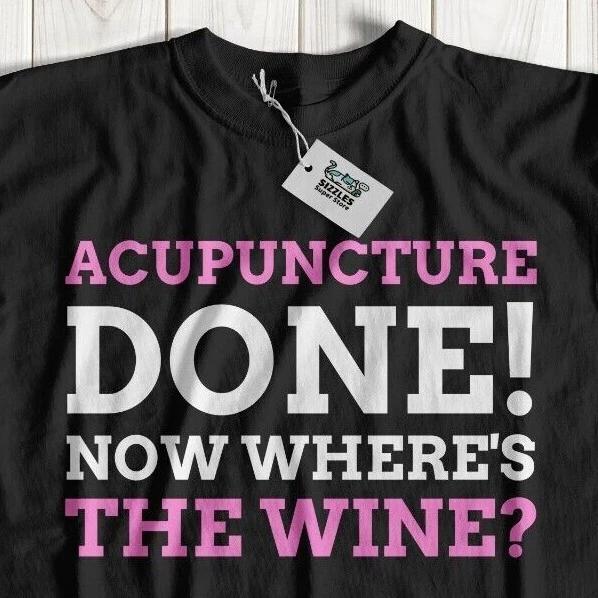 Unisex Funny Acupuncture T-Shirt TCM Acupuncturist Shirt Gifts Chemotherapy Tee S