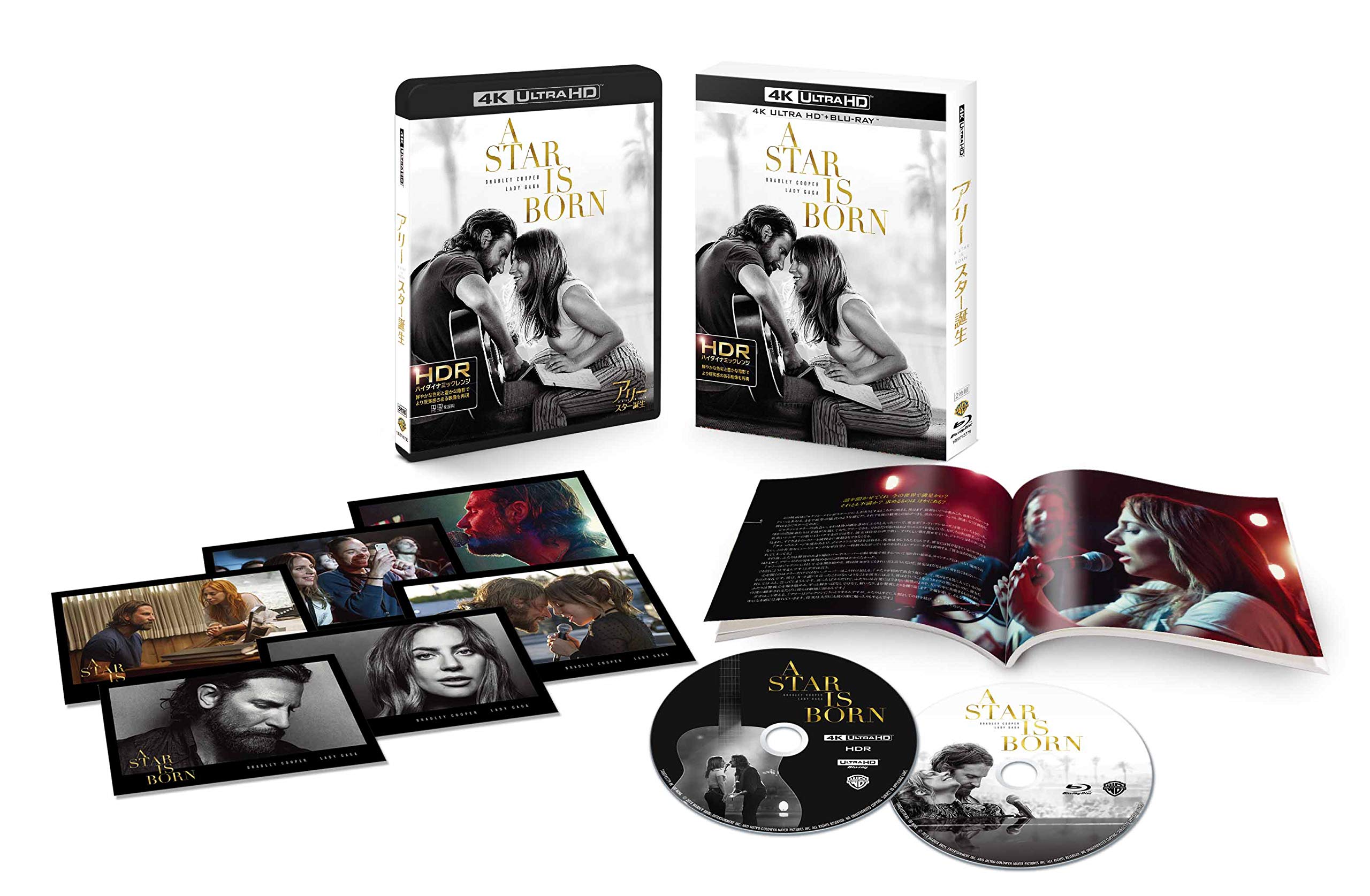

A Star Is Born 4K Ultra HD Set Press Booklet and Special Postcard & Blu-ray (First Edition/2-Disc Set/Includes Set) [Blu-ray]