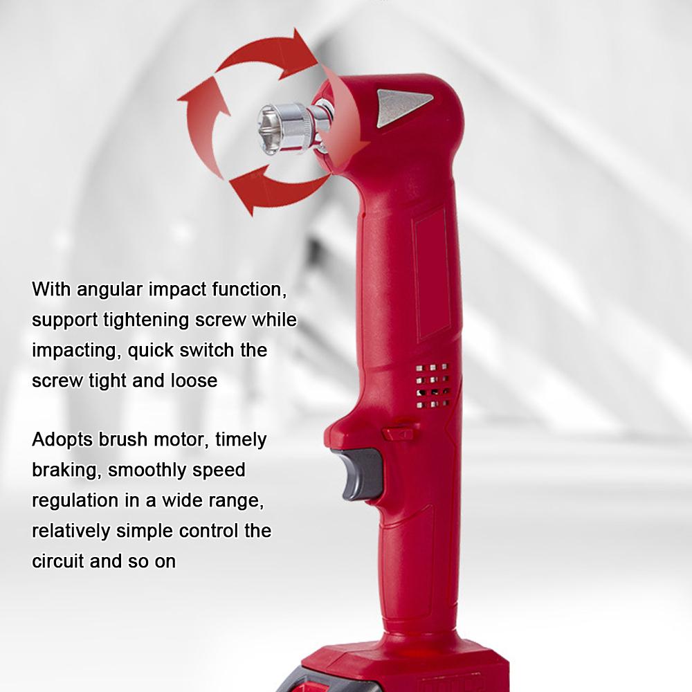 Buitinis smūginis veržliaraktis Daugiafunkcis atsuktuvas be laipsnio greičio perjungiamas reguliavimas didelis