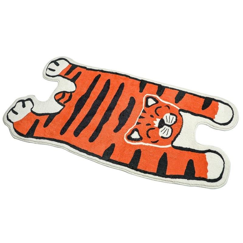 Tiger Carpet Home Decorations Cute Cartoon Living Room Coffee Tables Rug Anti Slip Bedroom Bedside Floor Absorbent Bath Mat