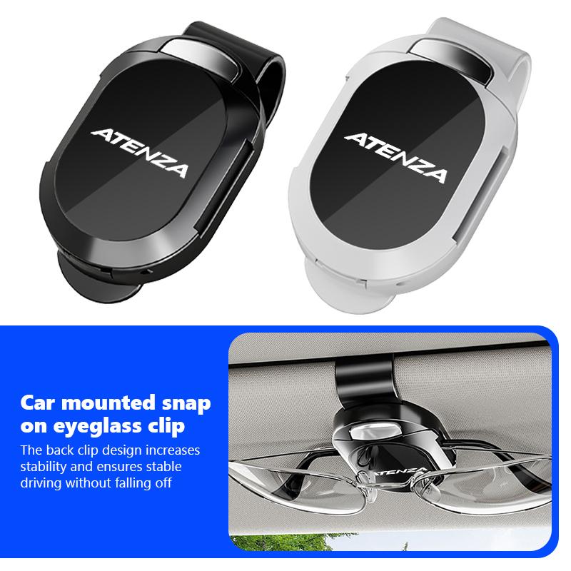 Universal Car Sun Visor Eyeglass Hanger Durable Sunglasses Storage Clip For Mazda MX5 RX8 Axela Demio Atenza MS GJI GH BK MP 5